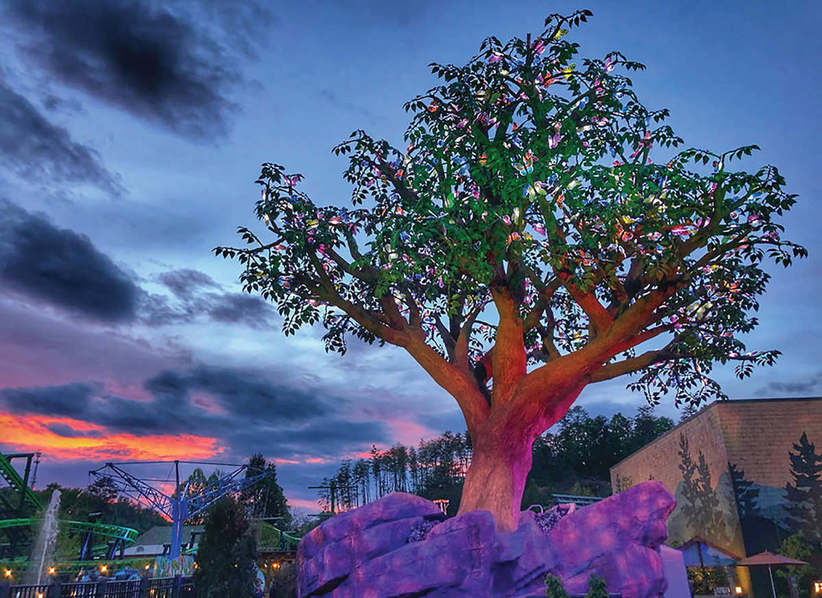 Weigl and Avolites Collaborate on Dollywood’s Wildwood Grove Installation