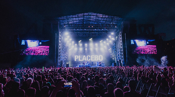 Placebo Rock Out at Festival Shows with Avolites Arena 