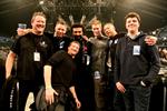 L-R: Ian Turner - GLS, Jurij Smirnov, Nick Read, Caio Bertti, Greg Haynes, Steve Warren, George Warren